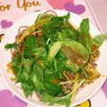 pnyo's cooksnap of when they made バジルが美味しい♬サラダそば.