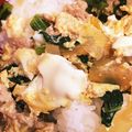 mepphina's cooksnap of when they made 小松菜メインの親子丼.