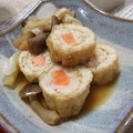 ma●co's cooksnap of when they made ひき肉の油揚げ巻き♪.