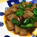 ゆかちゃん♡'s cooksnap of when they made 蒟蒻とエリンギのヘルシーコロコロ炒め.