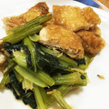 yuikaaaa's cooksnap of when they made 小松菜油揚げ♡桜エビの炒め煮.