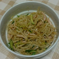 9ebgqih5's cooksnap of when they made もやしときゅうりの和え物.