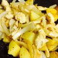1045_'s cooksnap of when they made ＊炒めるだけ＊簡単ジャーマンポテト＊.
