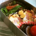 ガメコ's cooksnap of when they made 卵とｳｨﾝﾅｰの簡単卵焼き♪.