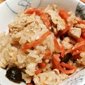 CATSKY's cooksnap of when they made わが家の定番♪しめじの炊き込みご飯.