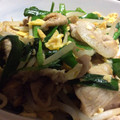 クック0KWL1S☆'s cooksnap of when they made 豚肉とニラと卵のオイスターソース炒め.