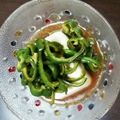 ノドアメイカガ's cooksnap of when they made 簡単&やみつき！食感抜群ポン酢ピーマン.