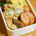 つちかな's cooksnap of when they made ✿お弁当♪ご飯も進む♡カレマヨウインナ✿.