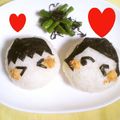 ひトみ's cooksnap of when they made ☺仲良し兄妹のニコニコ遠足おにぎり☺.