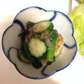 はぎまり's cooksnap of when they made きゅうりとにらの酢の物.