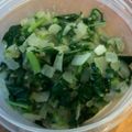 mayumuni's cooksnap of when they made めちゃうま★簡単モロヘイヤの味噌和え.