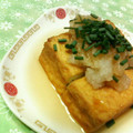 キョク's cooksnap of when they made 厚揚げのおろしポン酢.