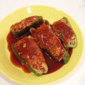 たましほ's cooksnap of when they made ひとくちサイズ♡ピーマンの肉詰め.
