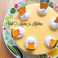 YUH♡ママ's cooksnap of when they made かぼちゃのムースケーキ♪.