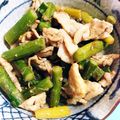 銀ザベス's cooksnap of when they made 簡単！豚肉とアスパラのバタポン炒め.