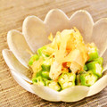 Dellaたん's cooksnap of when they made オクラと鰹節の和えサラダ（要は和えもの）.