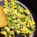 理一郎's cooksnap of when they made カブの葉消費☆しらすと卵で節約レシピ.
