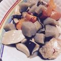 クックBJRHBQ☆'s cooksnap of when they made 鶏肉とこんにゃくの味噌煮.