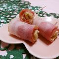 赤い電話's cooksnap of when they made いなりのベーコン巻き.