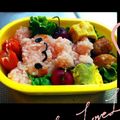 ぴよぴよひよりさん's cooksnap of when they made 簡単 キャラ弁＊コロン♪ うさちゃん.