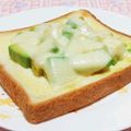 まあまま☆0403's cooksnap of when they made 簡単☆アボカドと醤油麹の和風トースト♫.