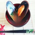 岩船りょうこ's cooksnap of when they made あっさり磯風味✿ムール貝のみそ汁.