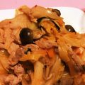 em1nchu's cooksnap of when they made ９月１日晩飯【豚キムチ】.