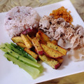 なおころピッコロ's cooksnap of when they made 節約☆大根の葉ともやしと豚こま炒め.