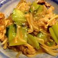 y0sh1y's cooksnap of when they made ☆簡単絶品　青梗菜と豚肉の炒め物☆.