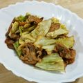ぽ（・囚・）ん's cooksnap of when they made アッ！豚キャベツが塩レモンで変わった♪.