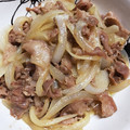 ひらつん家's cooksnap of when they made 5分で完成♡豚肉のマヨぽん炒め.