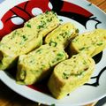さっちゃま＾＾'s cooksnap of when they made ニラ玉子焼き.