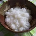 クックH86AFM☆'s cooksnap of when they made 基本！炊飯器で簡単に麦入りお粥.