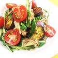 きんたろ◎'s cooksnap of when they made 簡単料理☆豚と揚げ茄子のハリハリぽん酢焼.