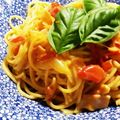 パクパク☆☆☆'s cooksnap of when they made 鶏肉とミニトマトのクリームパスタ。.