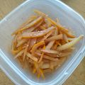 ☆ﾘﾝｺﾞ☆'s cooksnap of when they made 摘果メロン（選りメロン）の皮のキンピラ.