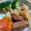 yossy0318's cooksnap of when they made ストウブ鍋★塩麹豚＆野菜の蒸し焼き★.