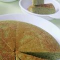 shizuとreo's cooksnap of when they made 炊飯器で♡ほうれん草のケーキ.