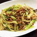 ぱわぱふ。's cooksnap of when they made 納豆と柚子胡椒のパスタ.