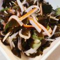 ぽぷらまま's cooksnap of when they made キュウリとワカメ、茗荷のカニ風味酢の物.