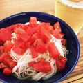 ʕ•ٹ•ʔ's cooksnap of when they made ヘルシー☆イタリアンとまと素麺.