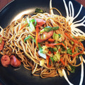 DonAoyama's cooksnap of when they made 屋台の味♪和風ソース焼きそば.