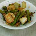 sahoko18's cooksnap of when they made 簡単美味しい！アスパラとエビの塩炒め.