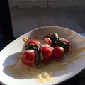 misarun's cooksnap of when they made ミニトマトのイタリア焼き.