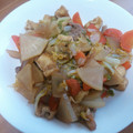 クックQNOM99☆'s cooksnap of when they made 白菜と大根と油あげの煮物.