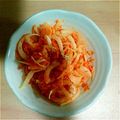 neconoco's cooksnap of when they made 代謝アップ♡オニオンキャロットサラダ.