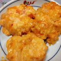 ち☆いた's cooksnap of when they made エビとはんぺんのふわふわチリソース風.