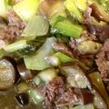 みさリンLOVE's cooksnap of when they made 豚バラとチンゲン菜となすびのあんかけ～.