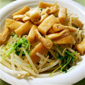 えりざべすまま's cooksnap of when they made シャキシャキもやしと油揚げの煮浸し☆.