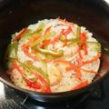 くまちーこ's cooksnap of when they made ダッチオーブンで作るパエリア.